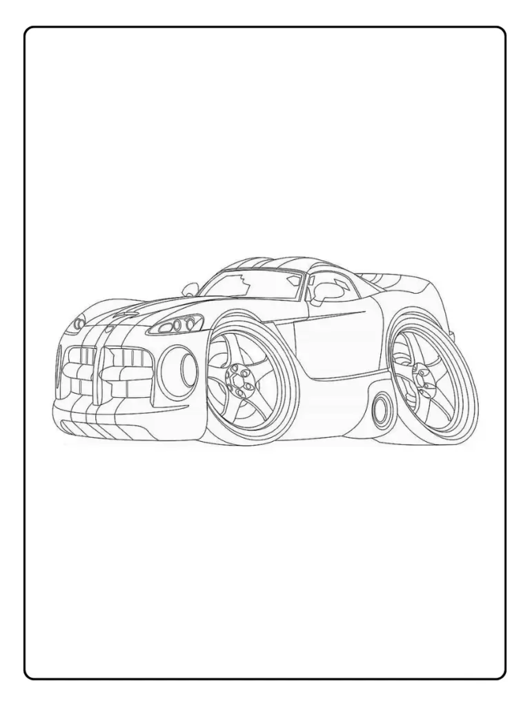 Coloriage Voiture Dakar (6)