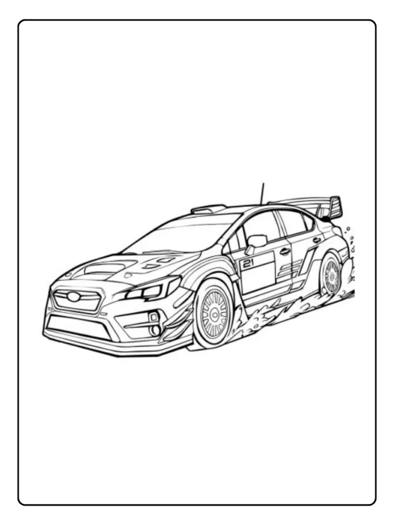 Coloriage Voiture Dakar (8)