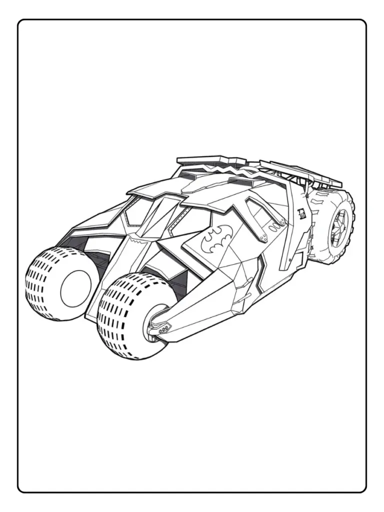 Coloriage Voiture Dakar (9)
