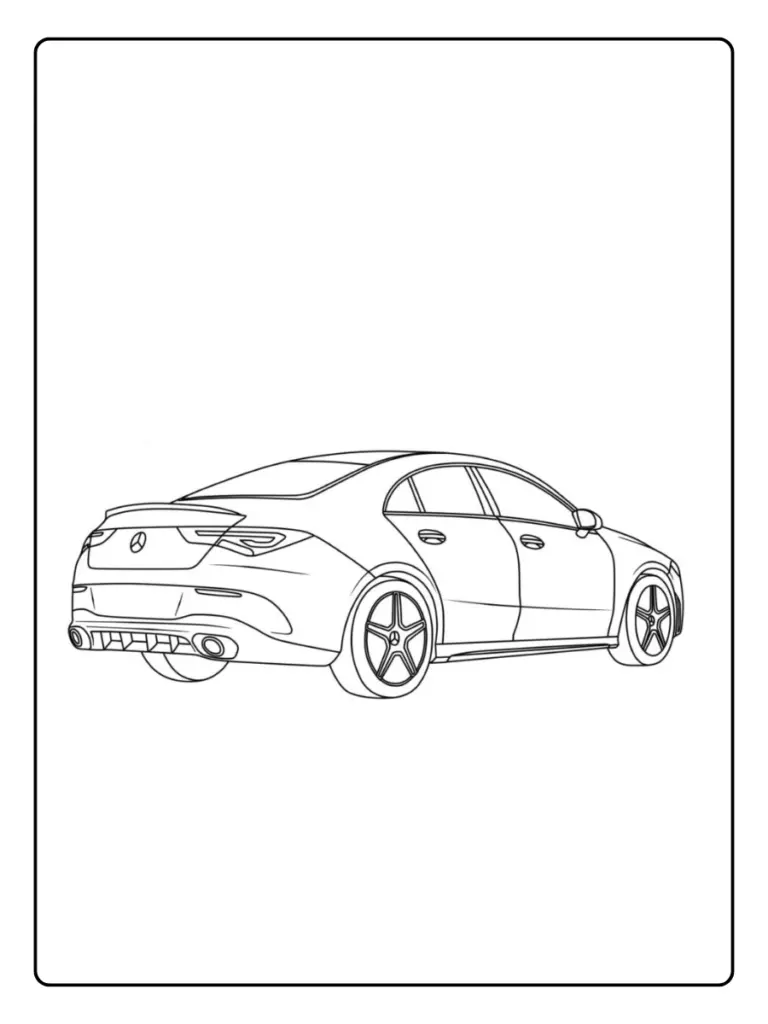 Coloriage Voiture Mercedes (14)