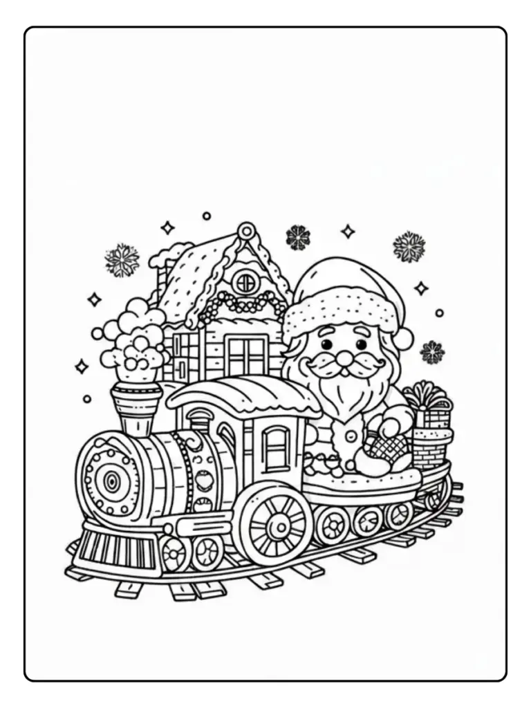 Coloriage Voiture Noel (8)