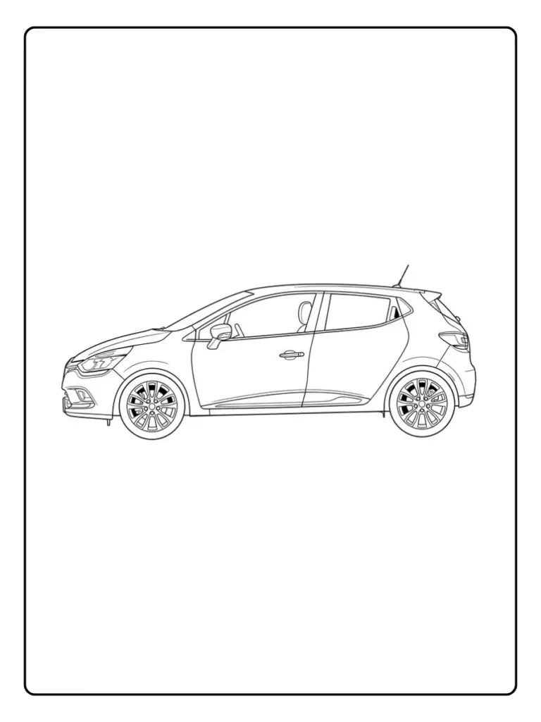 Coloriage Voiture Renault (13)