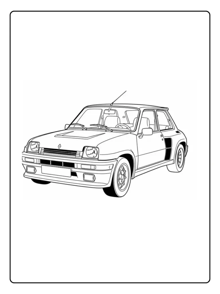 Coloriage Voiture Renault (14)