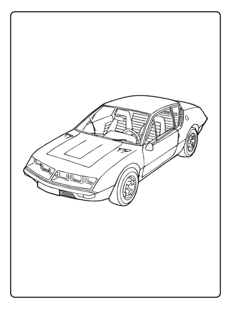 Coloriage Voiture Renault (5)