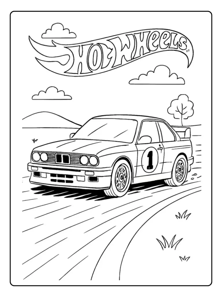 Coloriage Voiture Bmw
