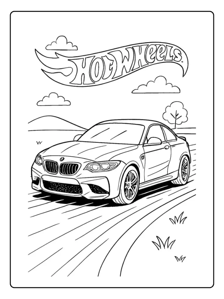 Coloriage Voiture Bmw