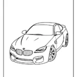 Coloriage Voiture Bmw