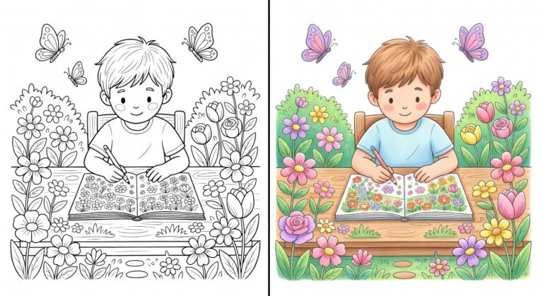 Construire une routine de coloriage calme pour les enfants de 5 à 10 ans